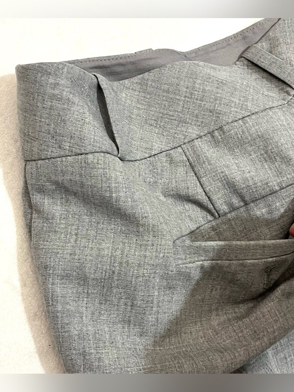 The Limited Collection Drew Fit Light Gray Dress Polyester Blend Pants Women’s 4 - Picture 16 of 16